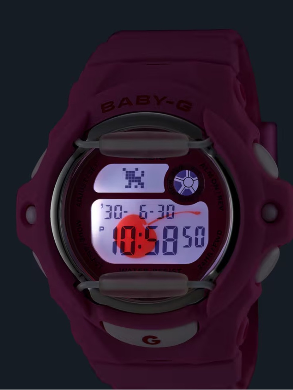 Casio baby G shock cherry version 169 Series BG169CH-4